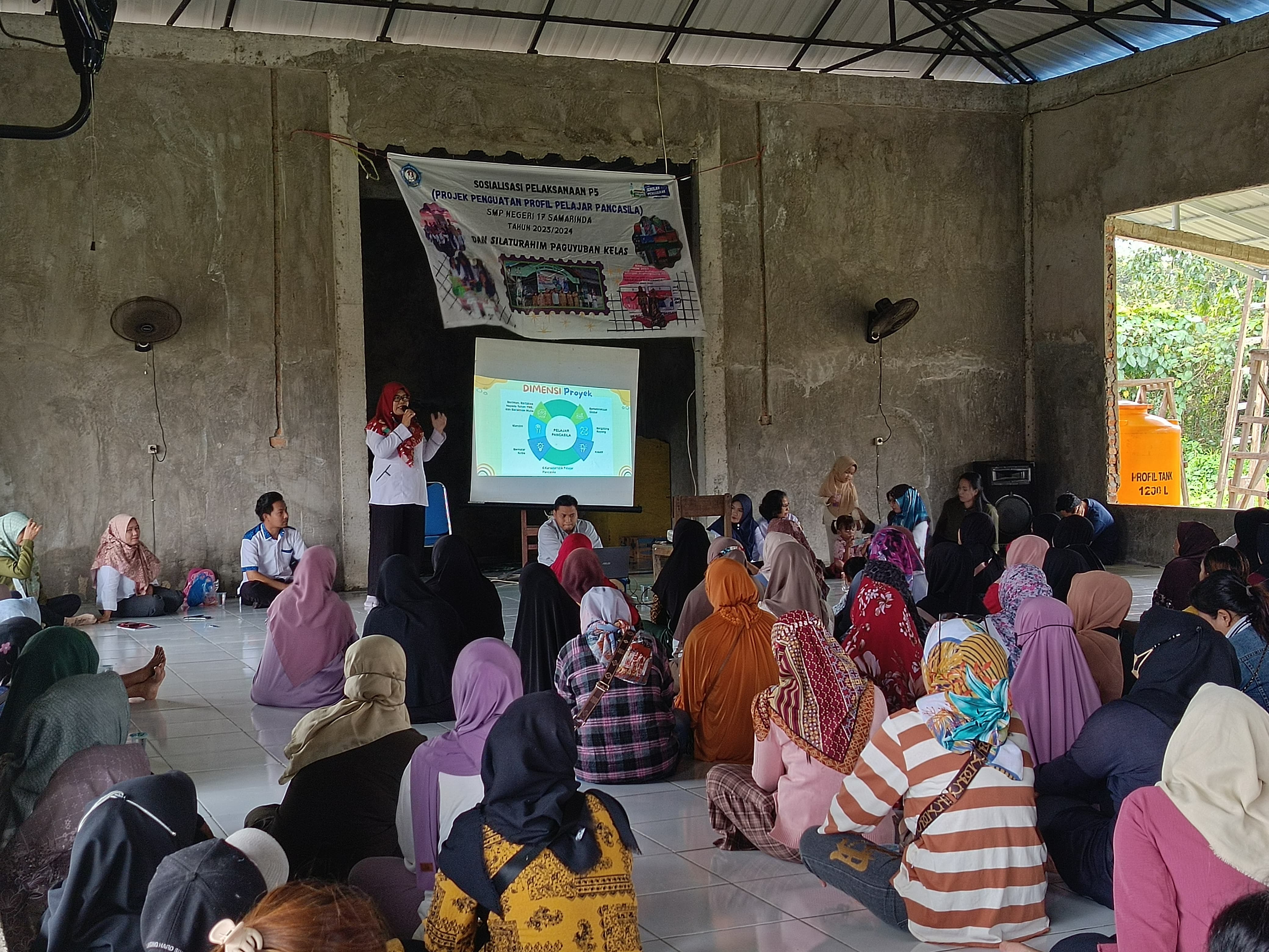 Pemaparan Mengenai Program P5 oleh Ibu Sri Wahyuningsih, S.Pd